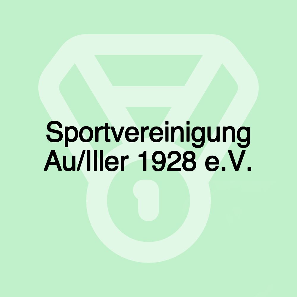 Sportvereinigung Au/Iller 1928 e.V. Sportvereinigung Au/Iller 1928 e.V.