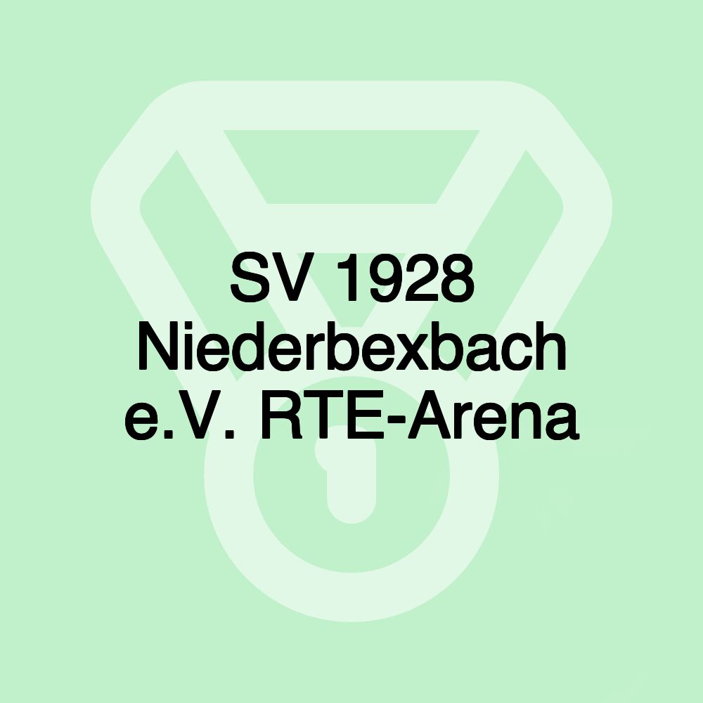 SV 1928 Niederbexbach e.V. RTE-Arena