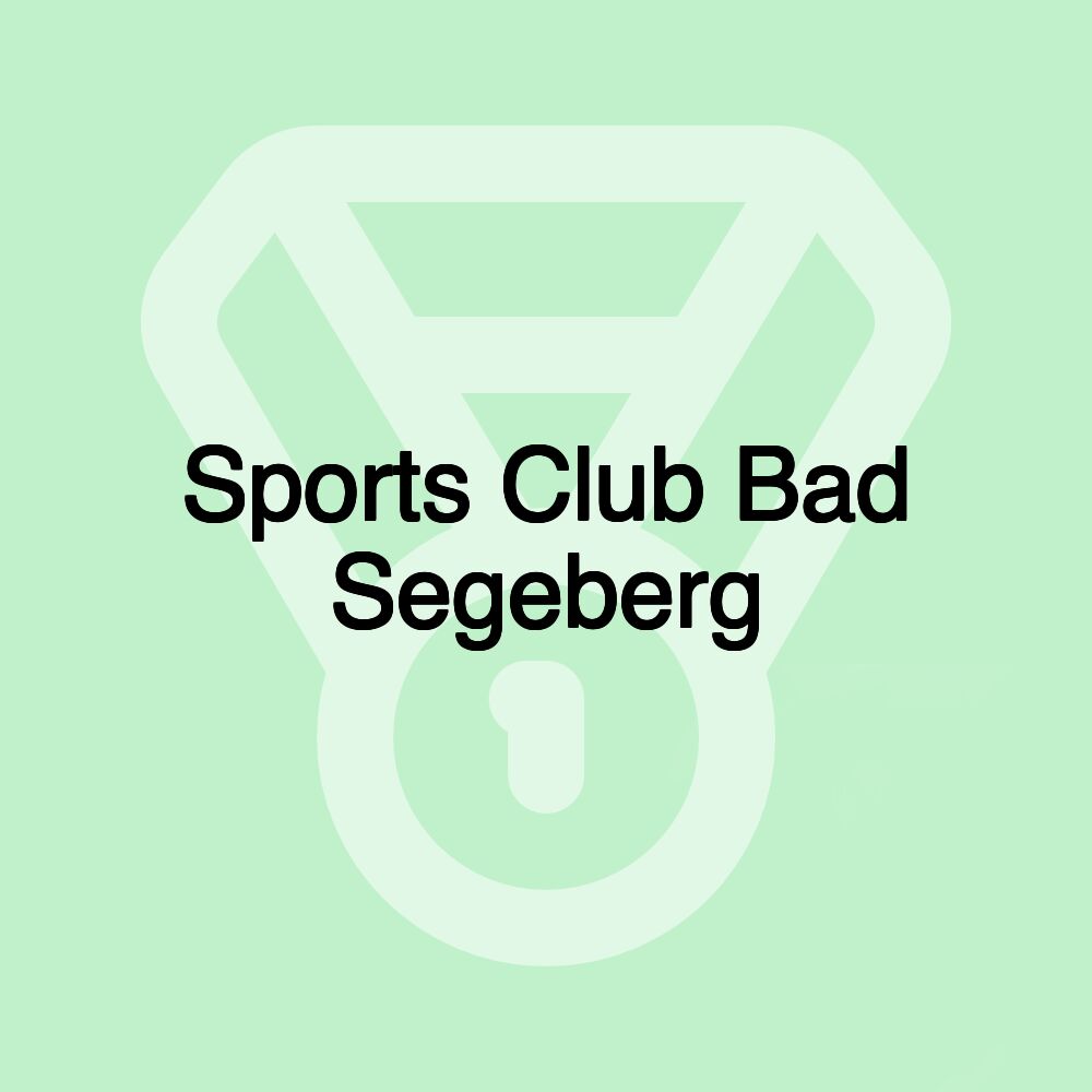 Sports Club Bad Segeberg Sports Club Bad Segeberg