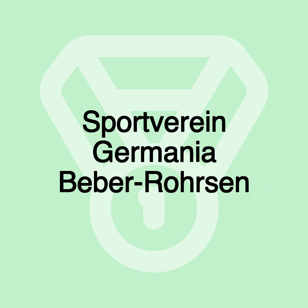 Sportverein Germania Beber-Rohrsen Sportverein Germania Beber-Rohrsen
