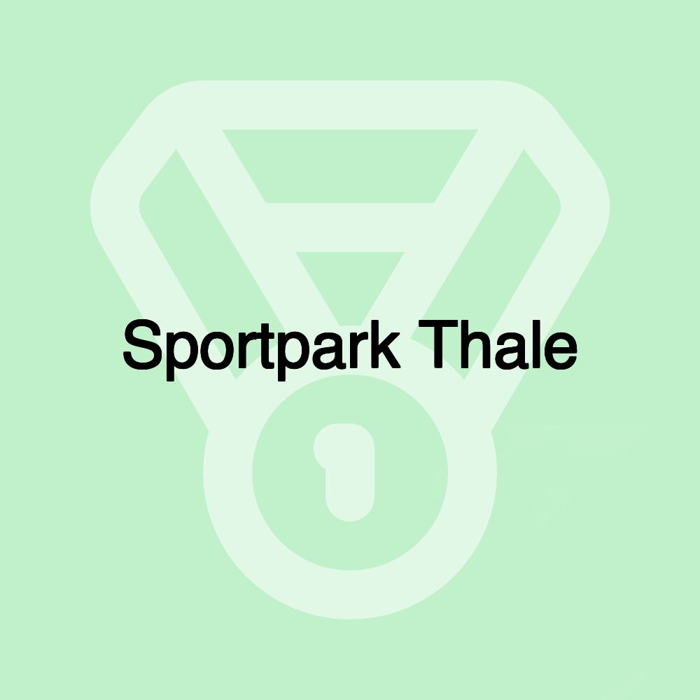Sportpark Thale Sportpark Thale