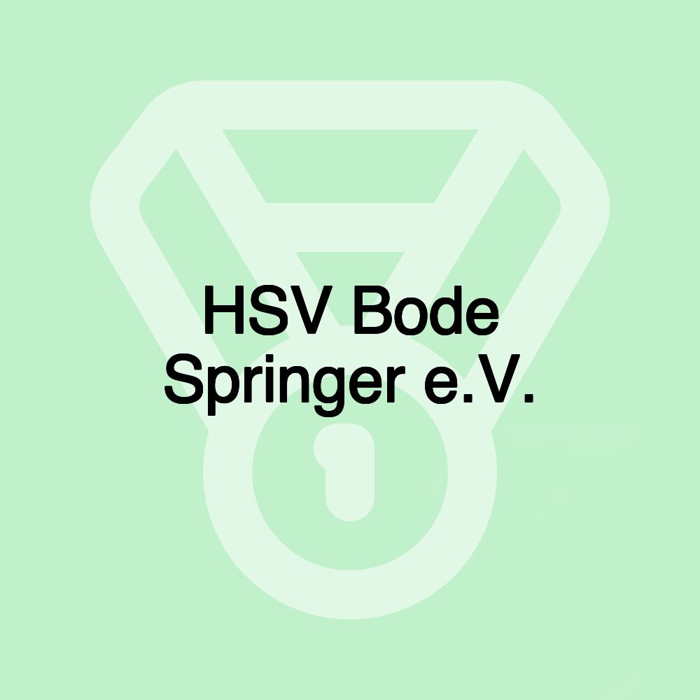 HSV Bode Springer e.V.
