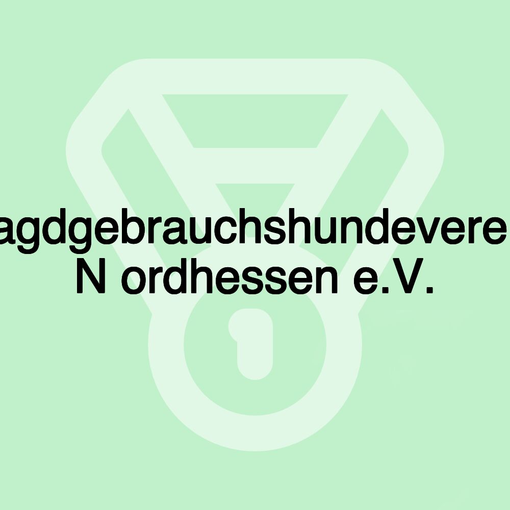 Jagdgebrauchshundeverein N ordhessen e.V.