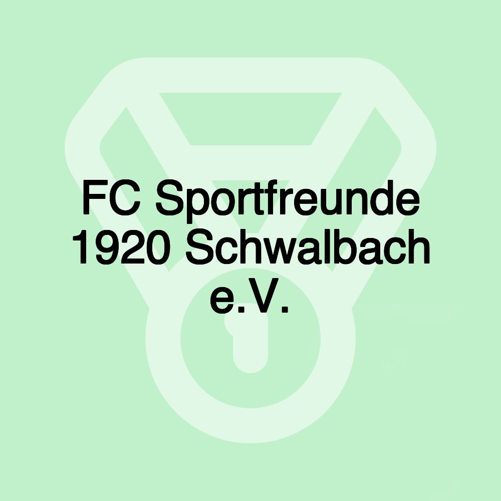 FC Sportfreunde 1920 Schwalbach e.V. FC Sportfreunde 1920 Schwalbach e.V.