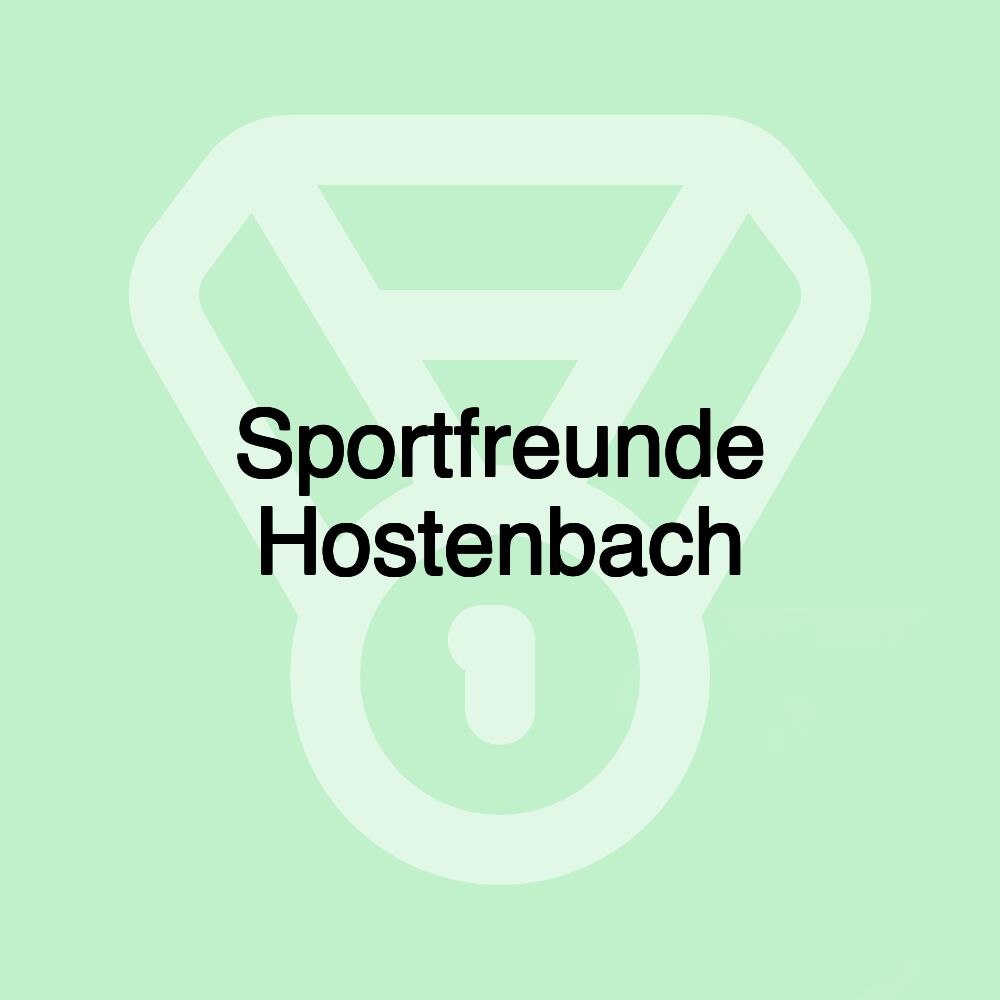 Sportfreunde Hostenbach Sportfreunde Hostenbach