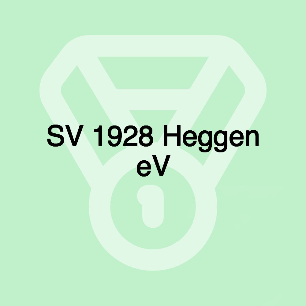 SV 1928 Heggen eV SV 1928 Heggen eV