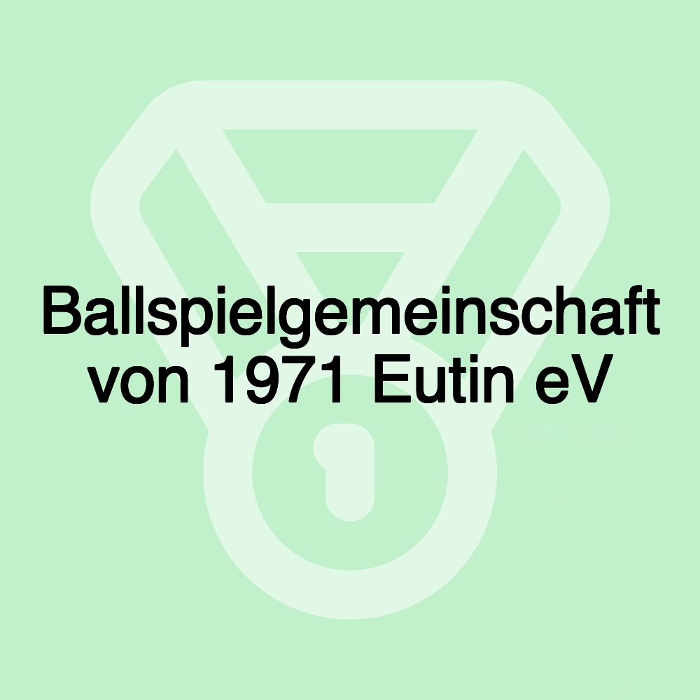 Ballspielgemeinschaft von 1971 Eutin eV