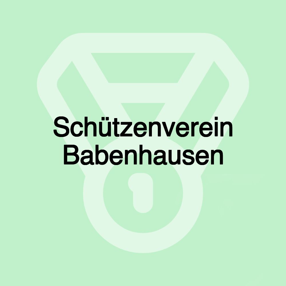 Schützenverein Babenhausen Schützenverein Babenhausen