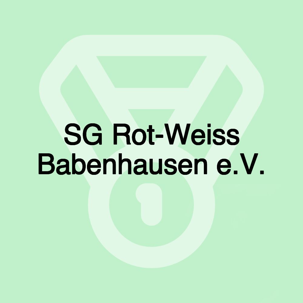 SG Rot-Weiss Babenhausen e.V.