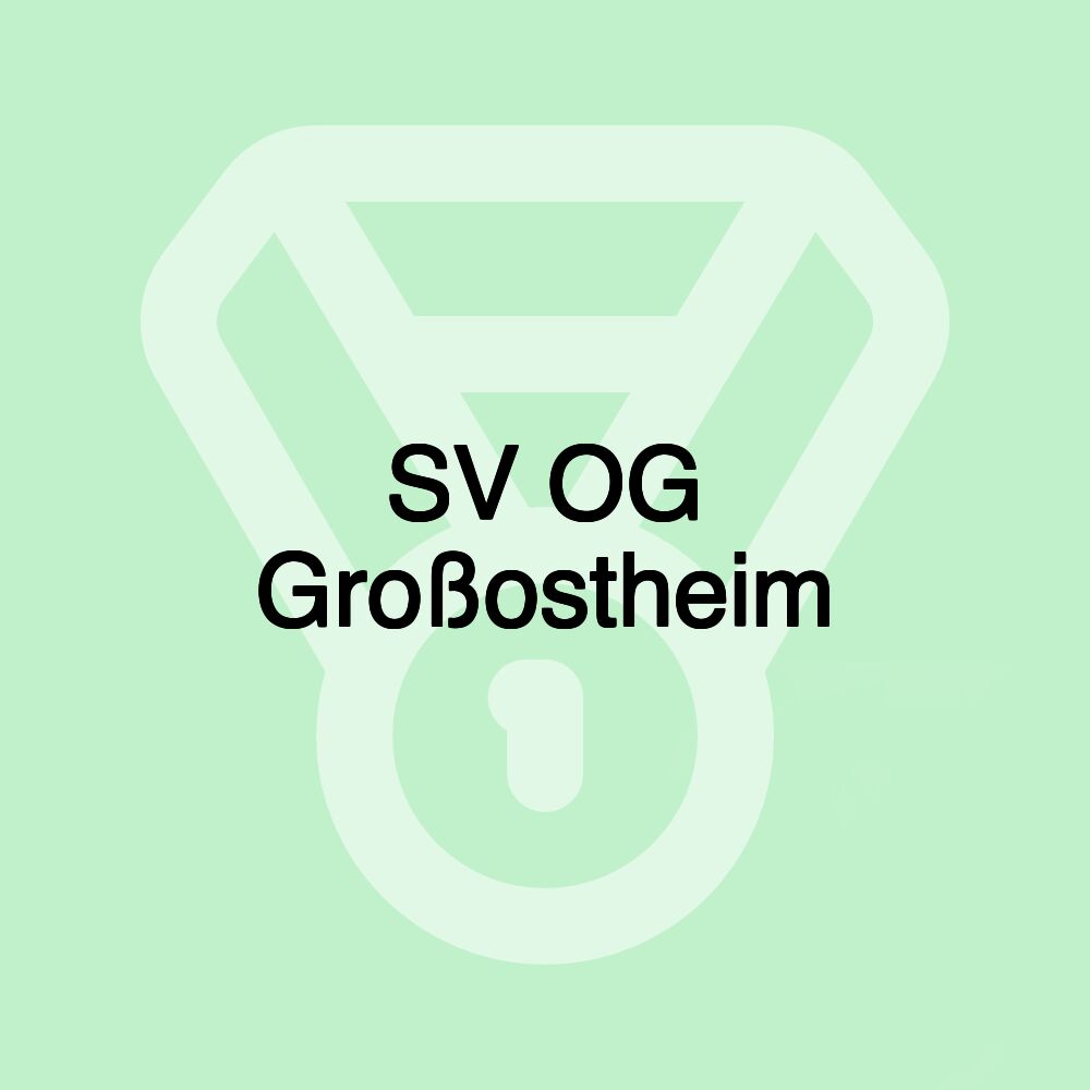SV OG Großostheim SV OG Großostheim