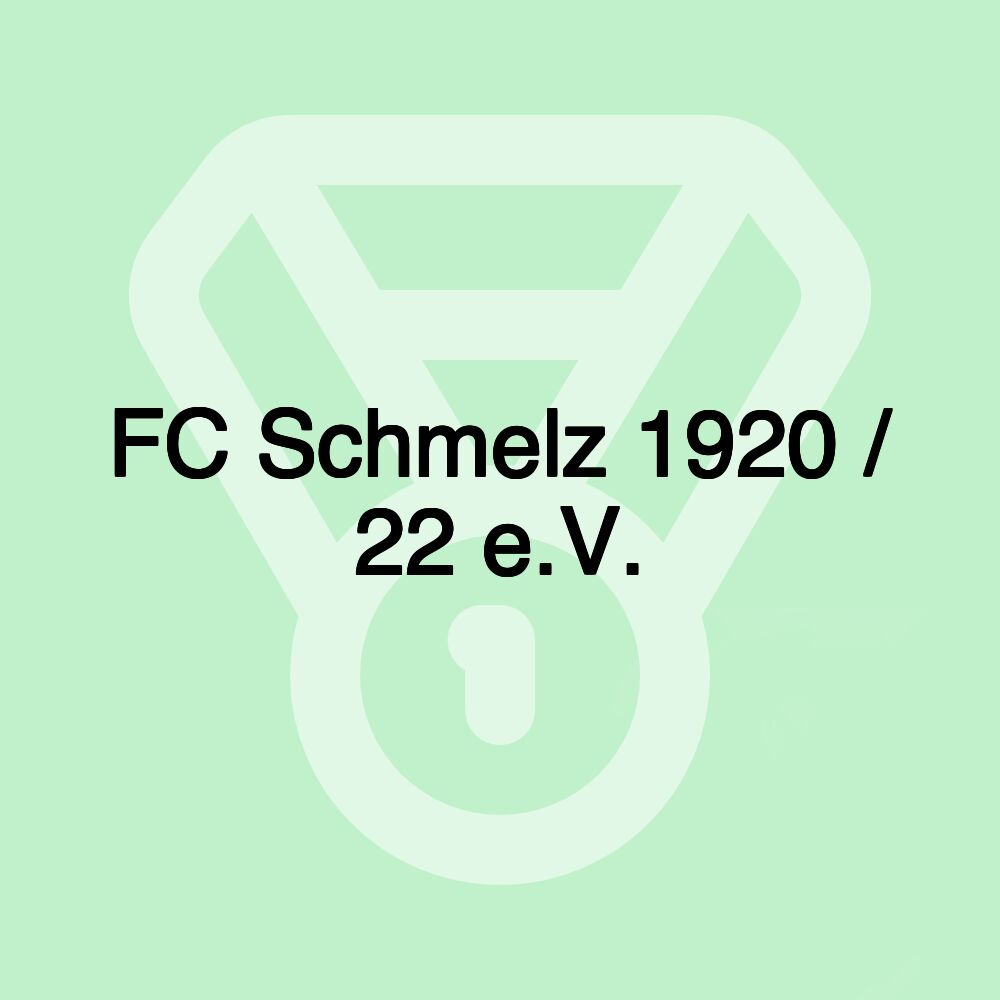 FC Schmelz 1920 / 22 e.V. FC Schmelz 1920 / 22 e.V.