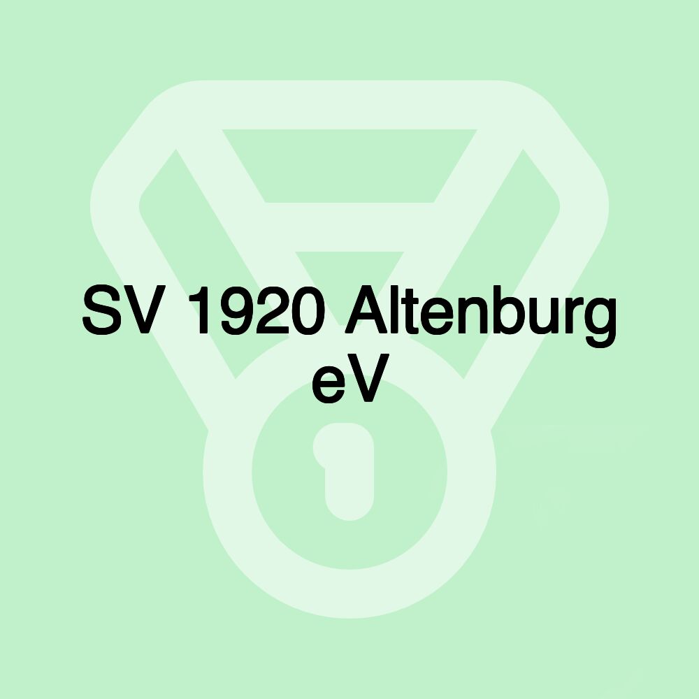 SV 1920 Altenburg eV