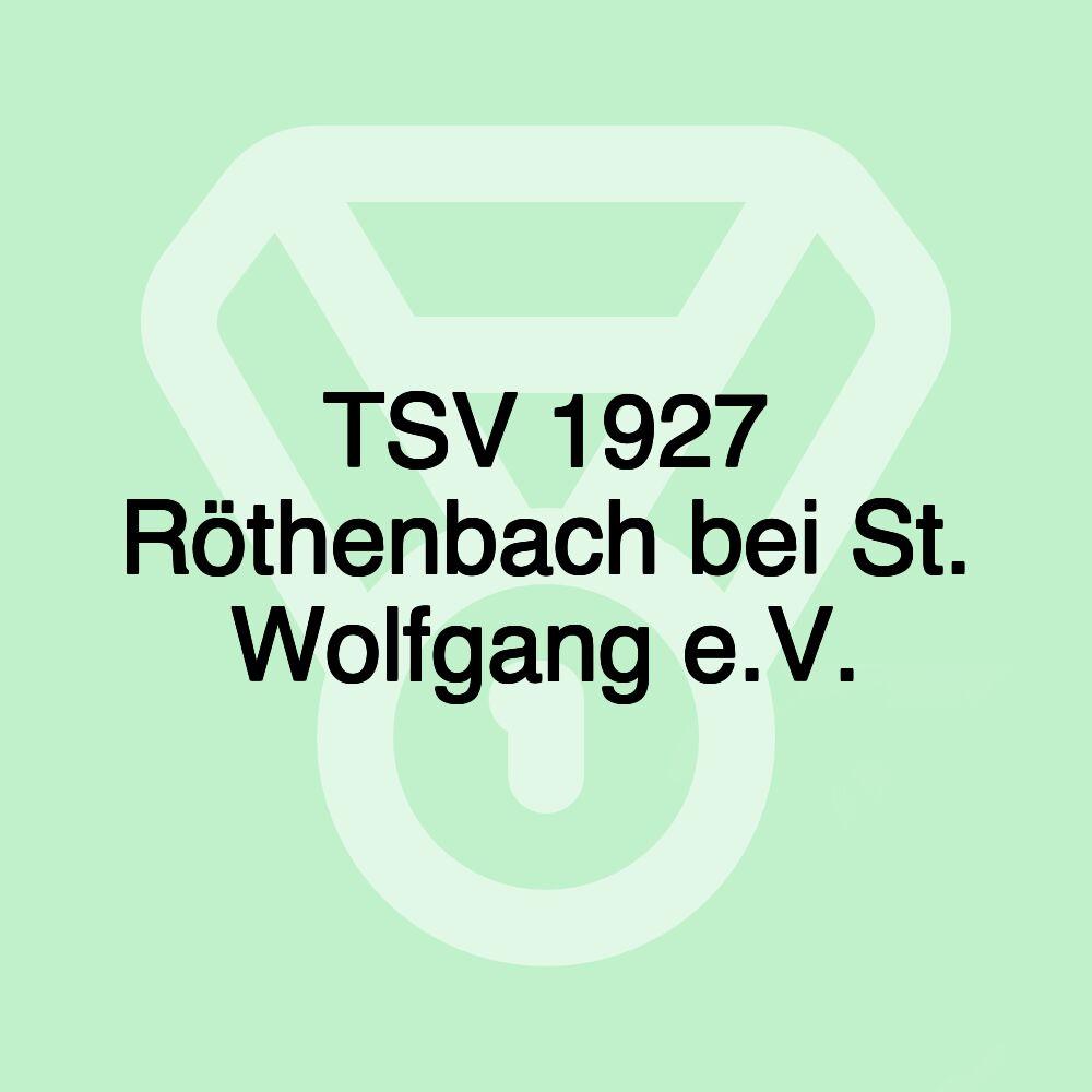 TSV 1927 Röthenbach bei St. Wolfgang e.V.