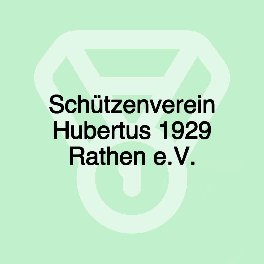 Schützenverein Hubertus 1929 Rathen e.V.