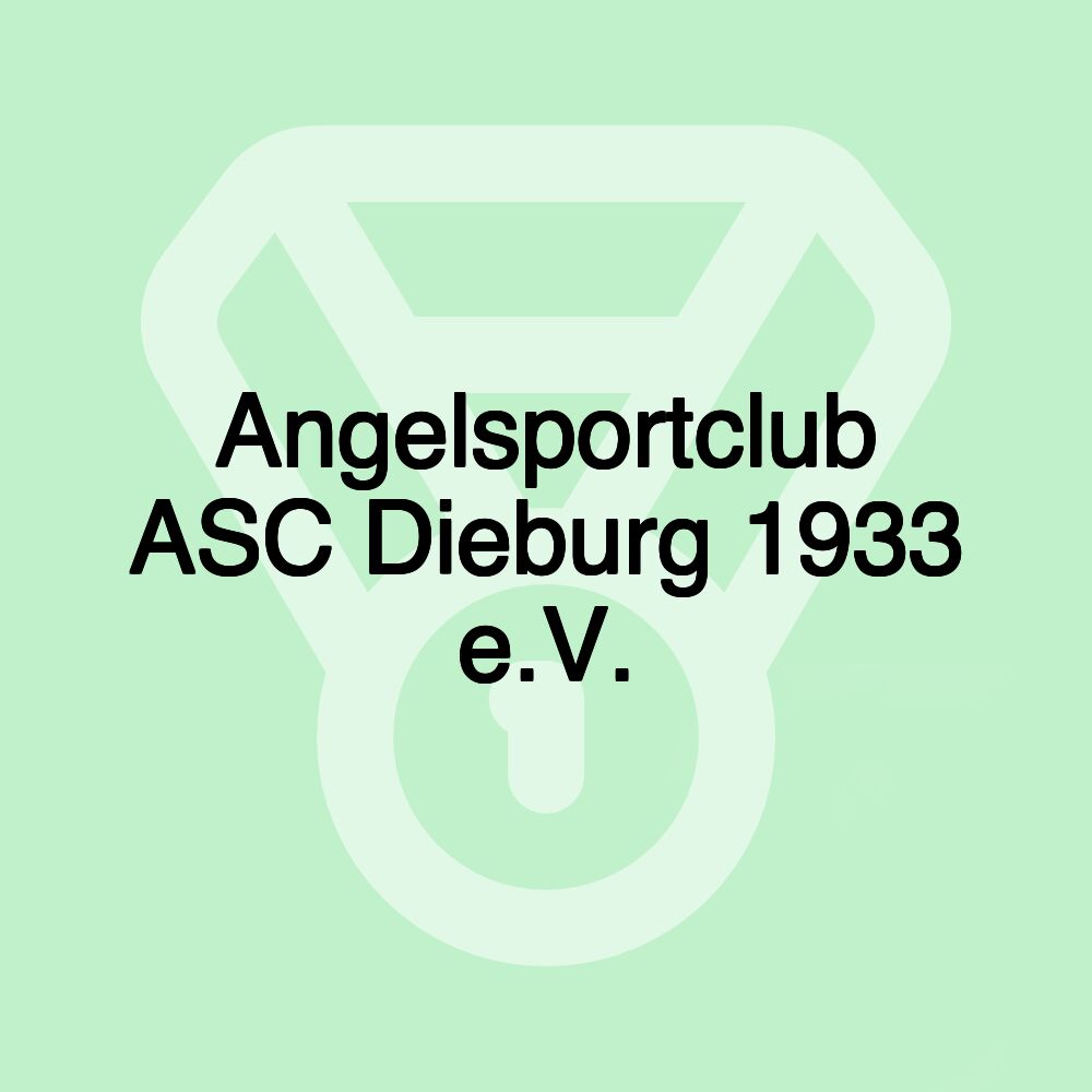 Angelsportclub ASC Dieburg 1933 e.V. Angelsportclub ASC Dieburg 1933 e.V.