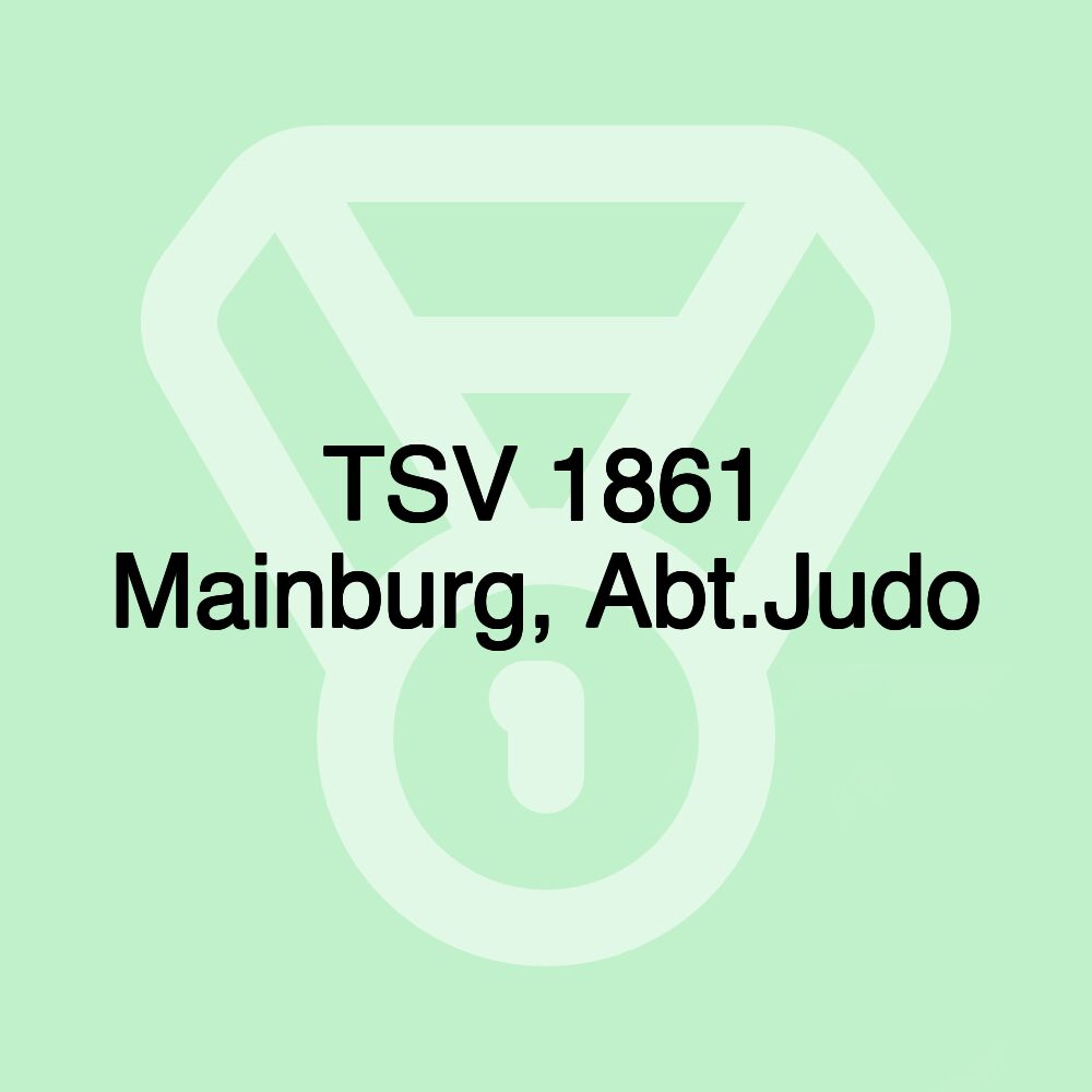 TSV 1861 Mainburg, Abt.Judo TSV 1861 Mainburg, Abt.Judo
