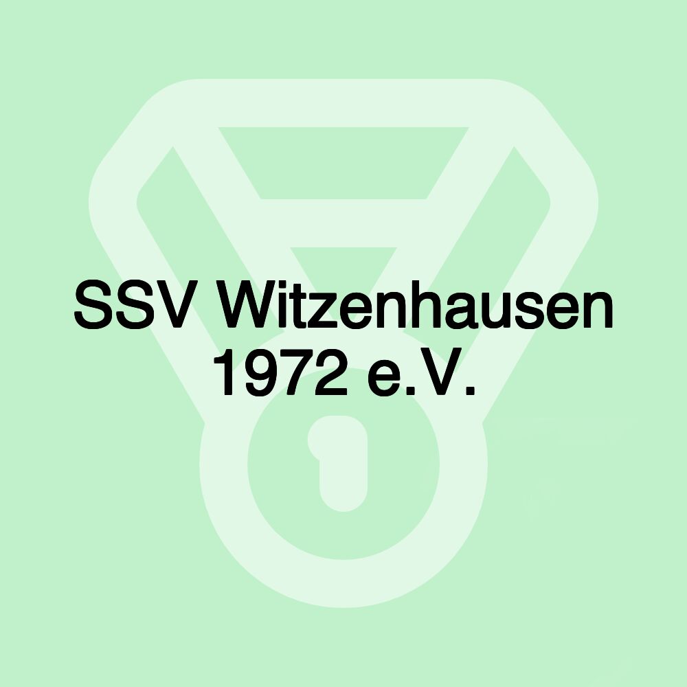 SSV Witzenhausen 1972 e.V. SSV Witzenhausen 1972 e.V.