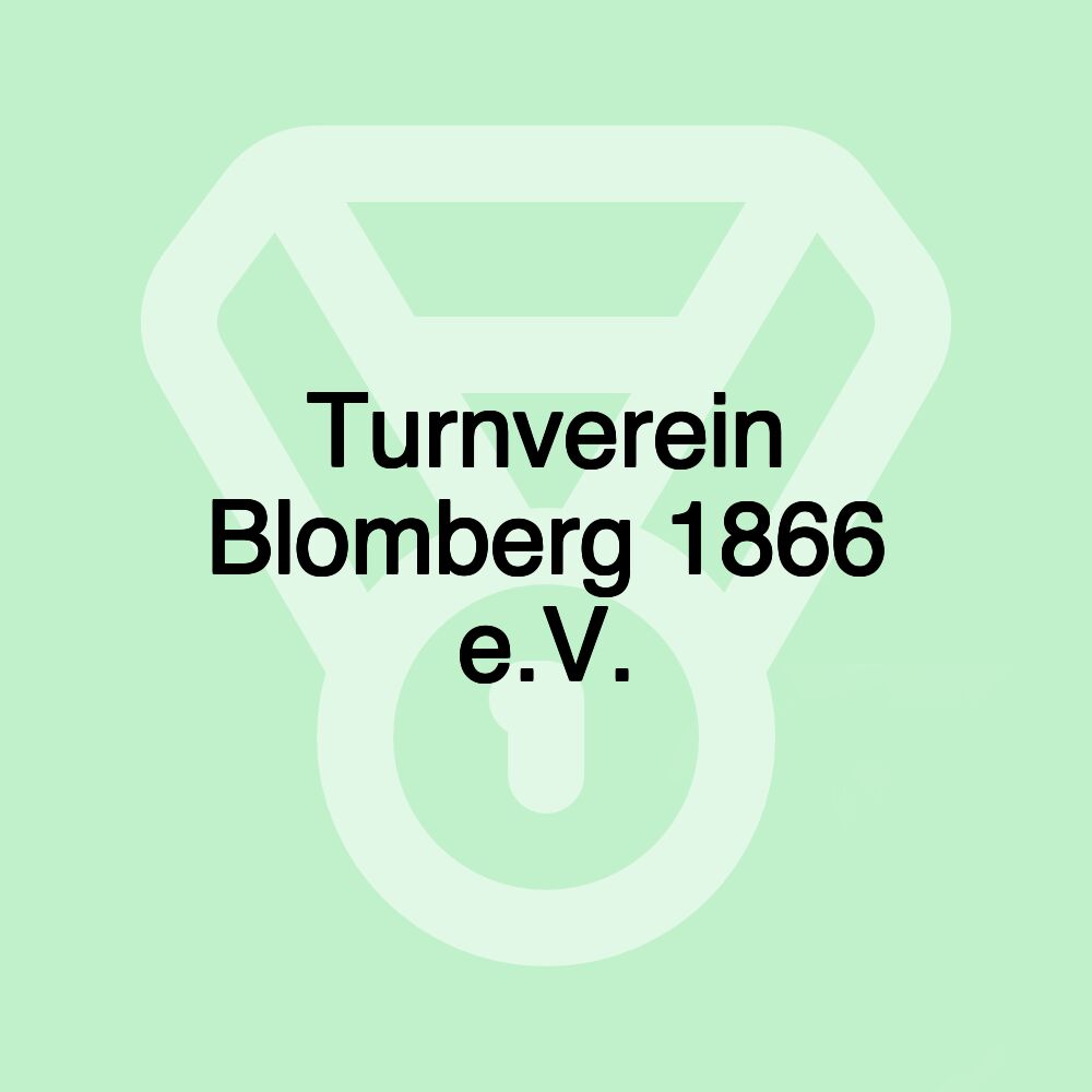 Turnverein Blomberg 1866 e.V. Turnverein Blomberg 1866 e.V.