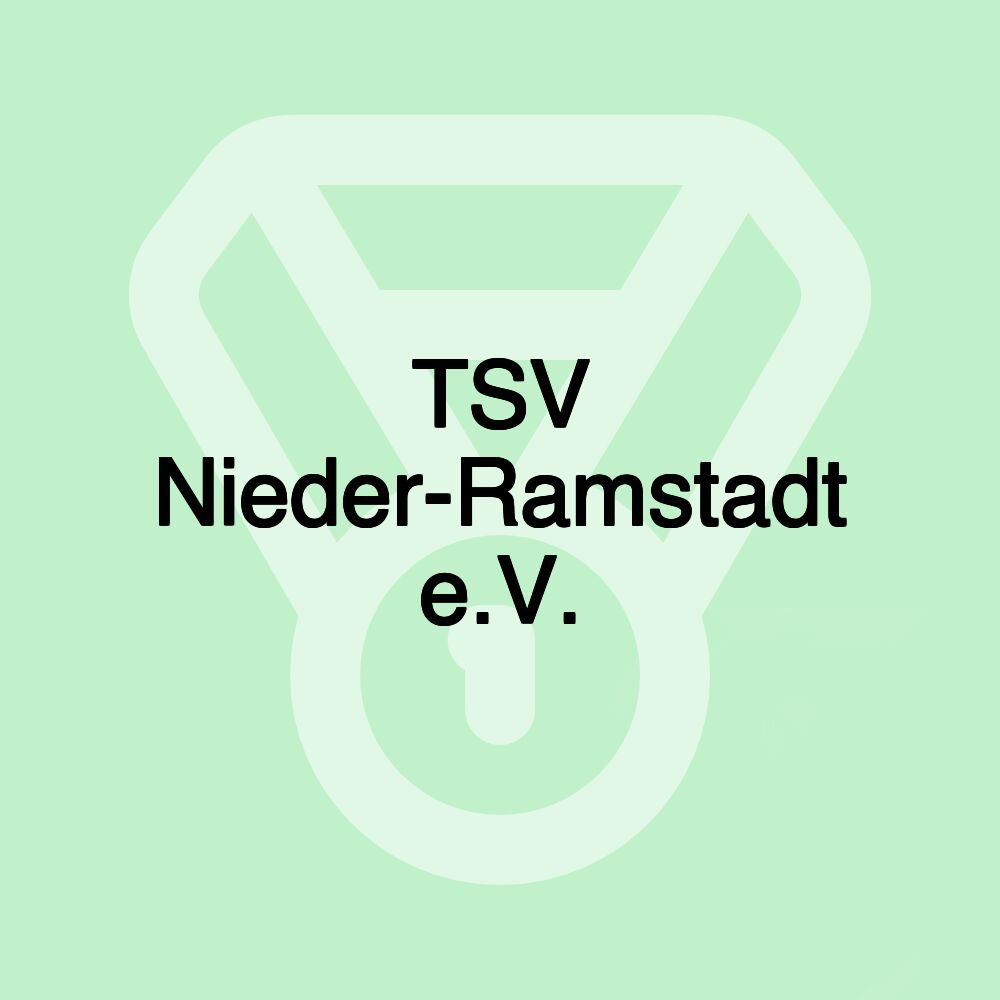 TSV Nieder-Ramstadt e.V. TSV Nieder-Ramstadt e.V.