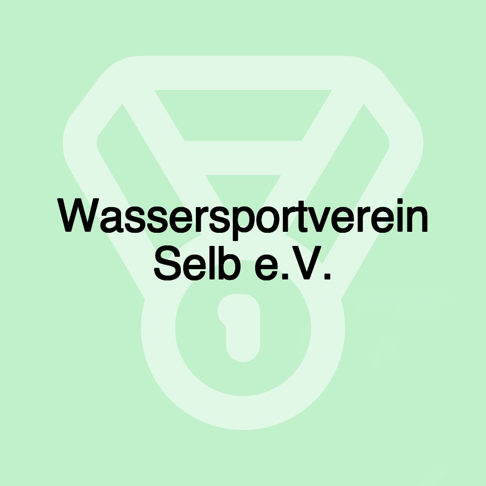 Wassersportverein Selb e.V.