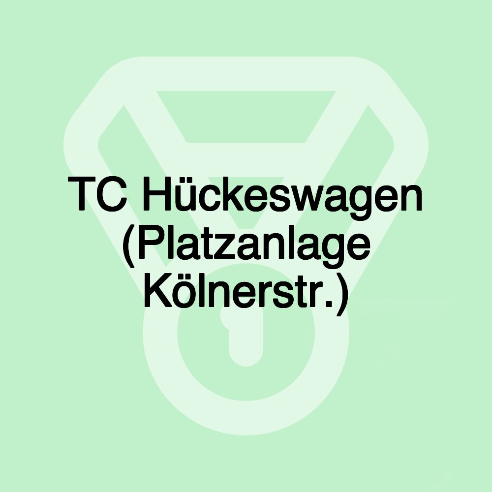 TC Hückeswagen (Platzanlage Kölnerstr.) TC Hückeswagen (Platzanlage Kölnerstr.)