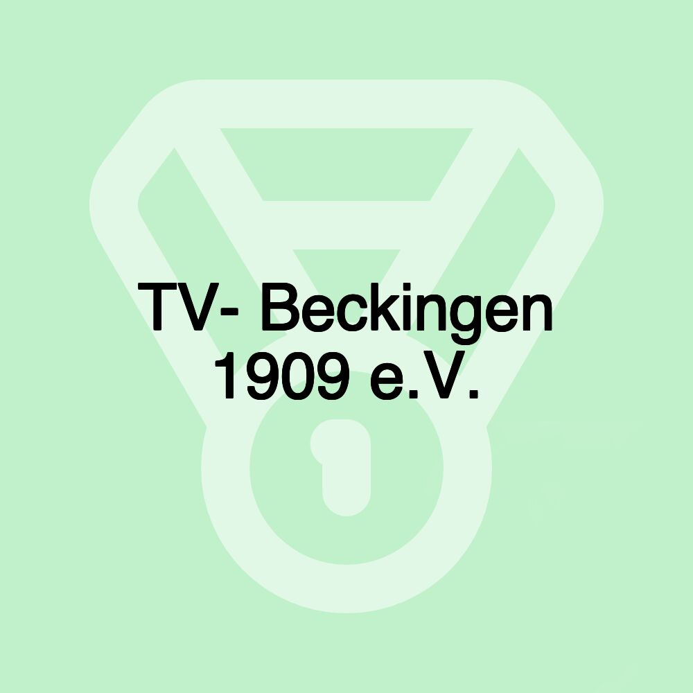 TV- Beckingen 1909 e.V. TV- Beckingen 1909 e.V.
