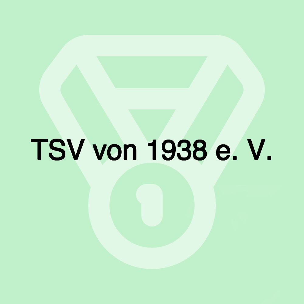 TSV von 1938 e. V. TSV von 1938 e. V.