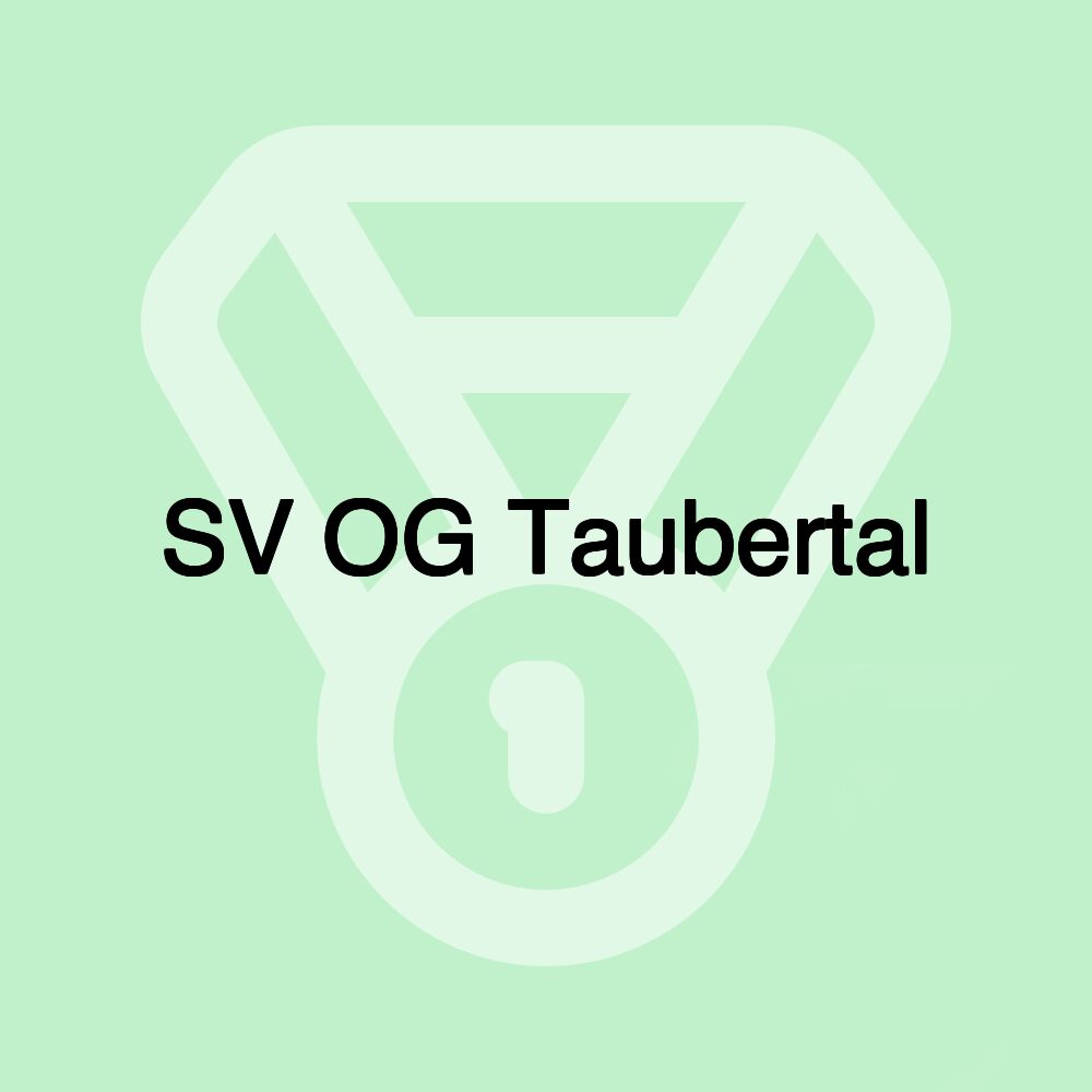 SV OG Taubertal
