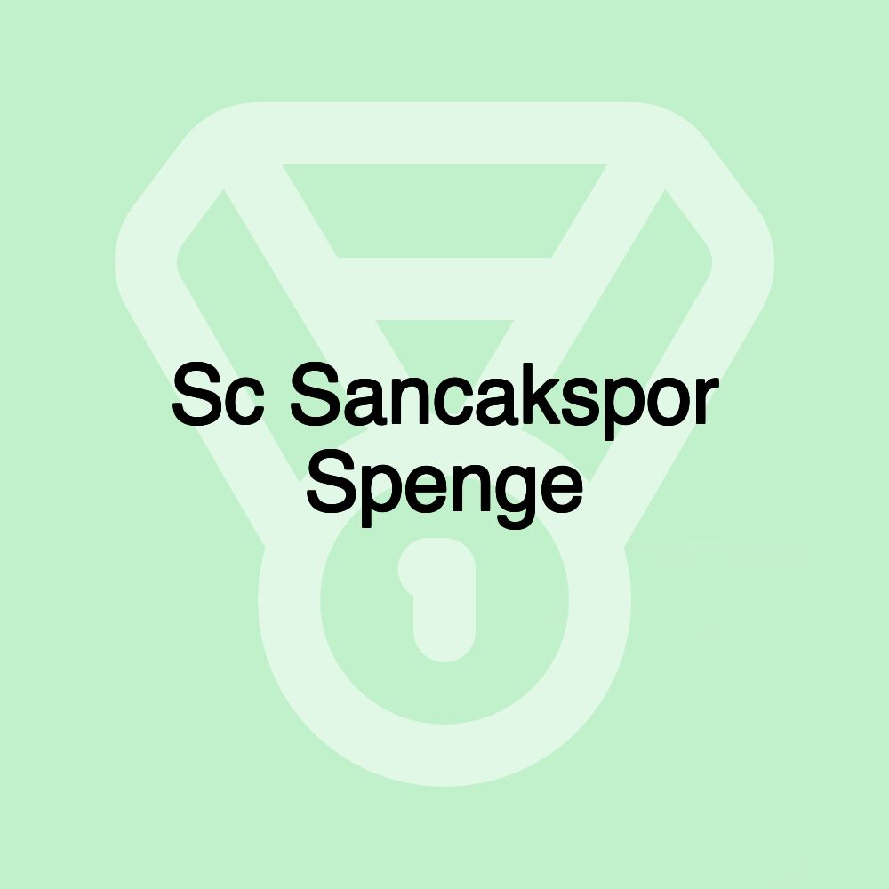 Sc Sancakspor Spenge
