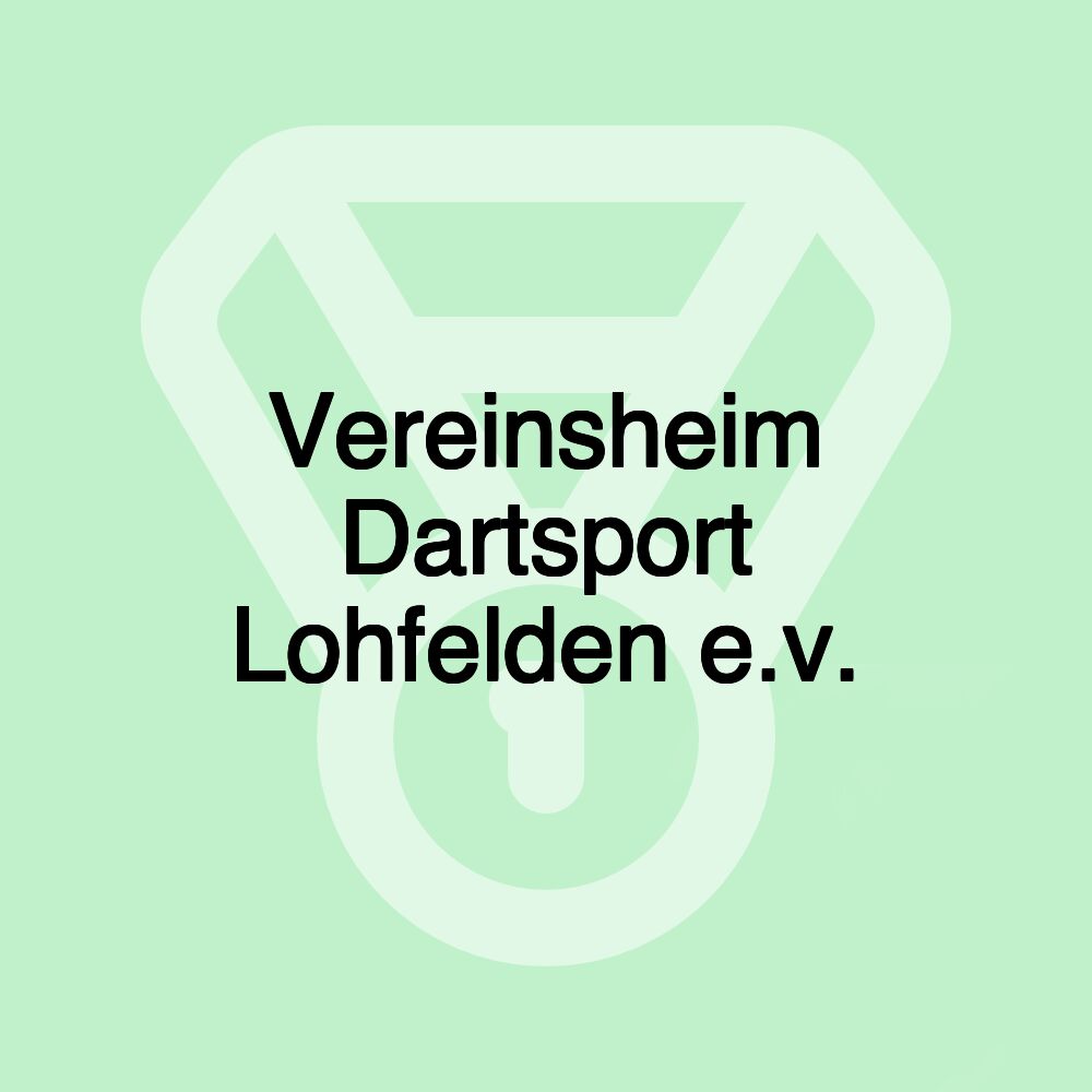 Vereinsheim Dartsport Lohfelden e.v.