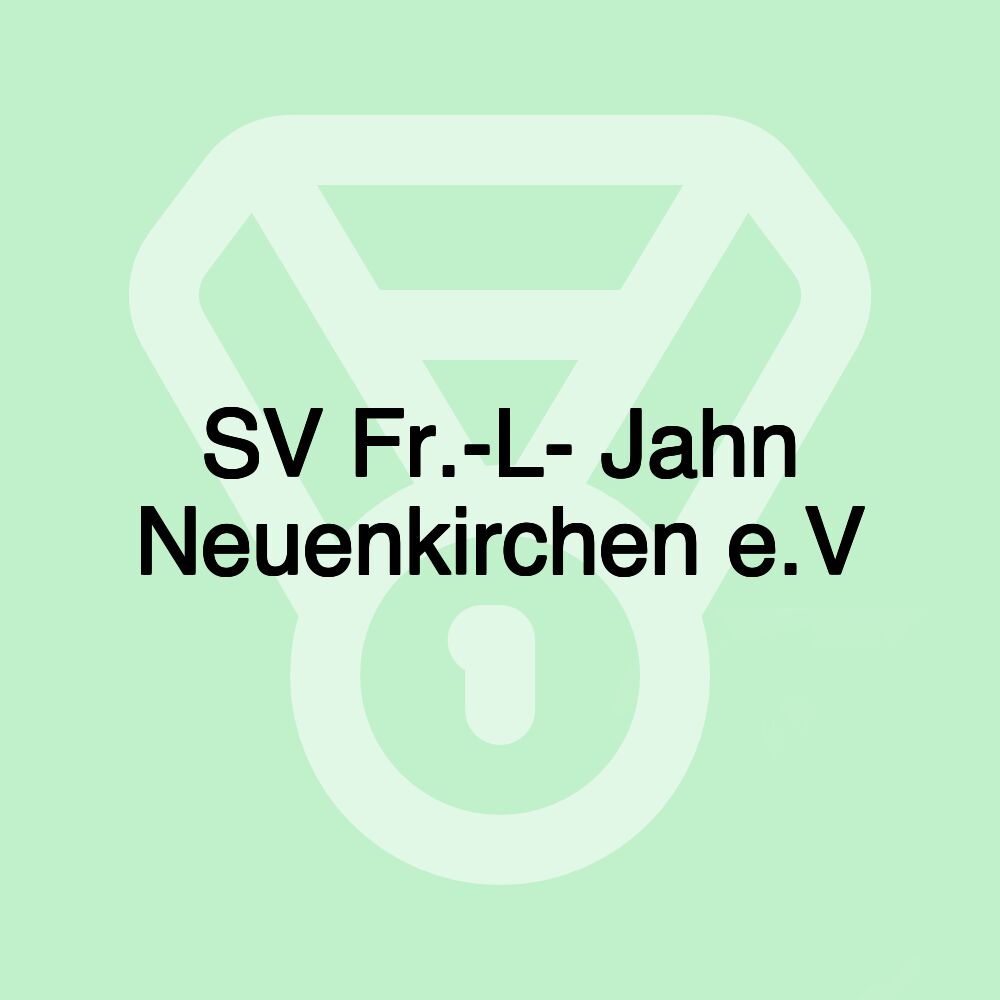 SV Fr.-L- Jahn Neuenkirchen e.V SV Fr.-L- Jahn Neuenkirchen e.V