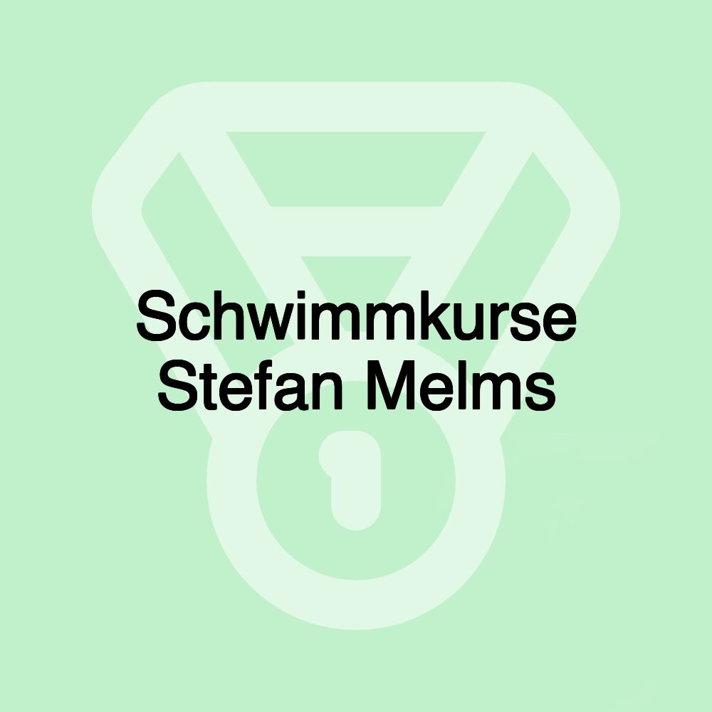 Schwimmkurse Stefan Melms
