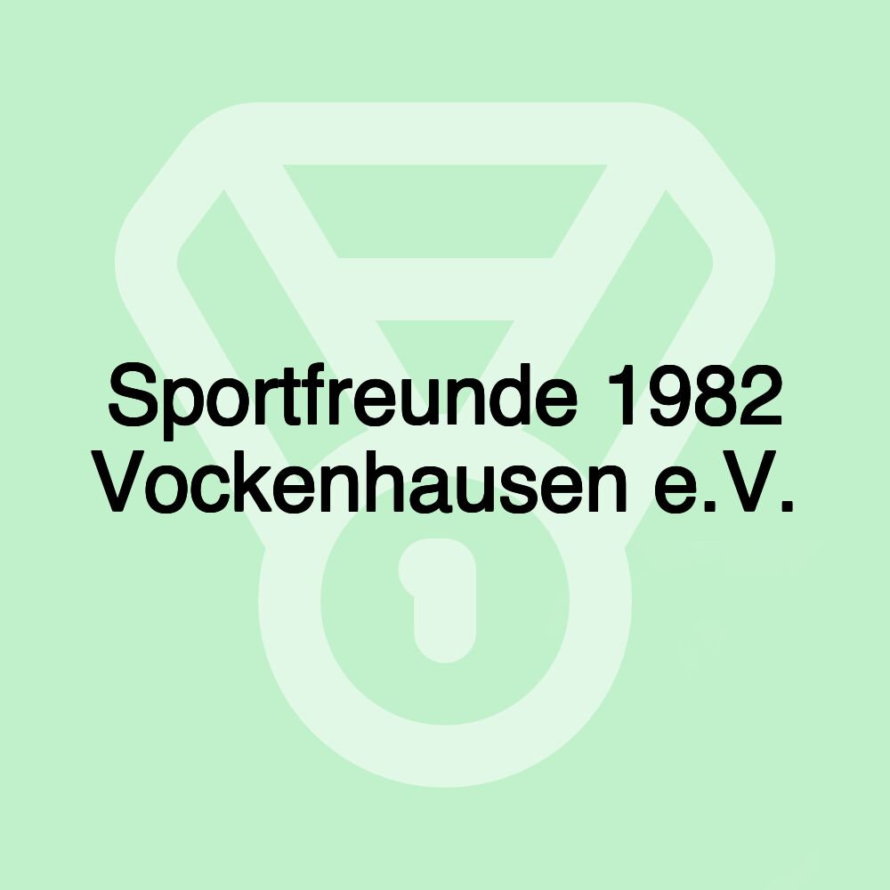 Sportfreunde 1982 Vockenhausen e.V. Sportfreunde 1982 Vockenhausen e.V.