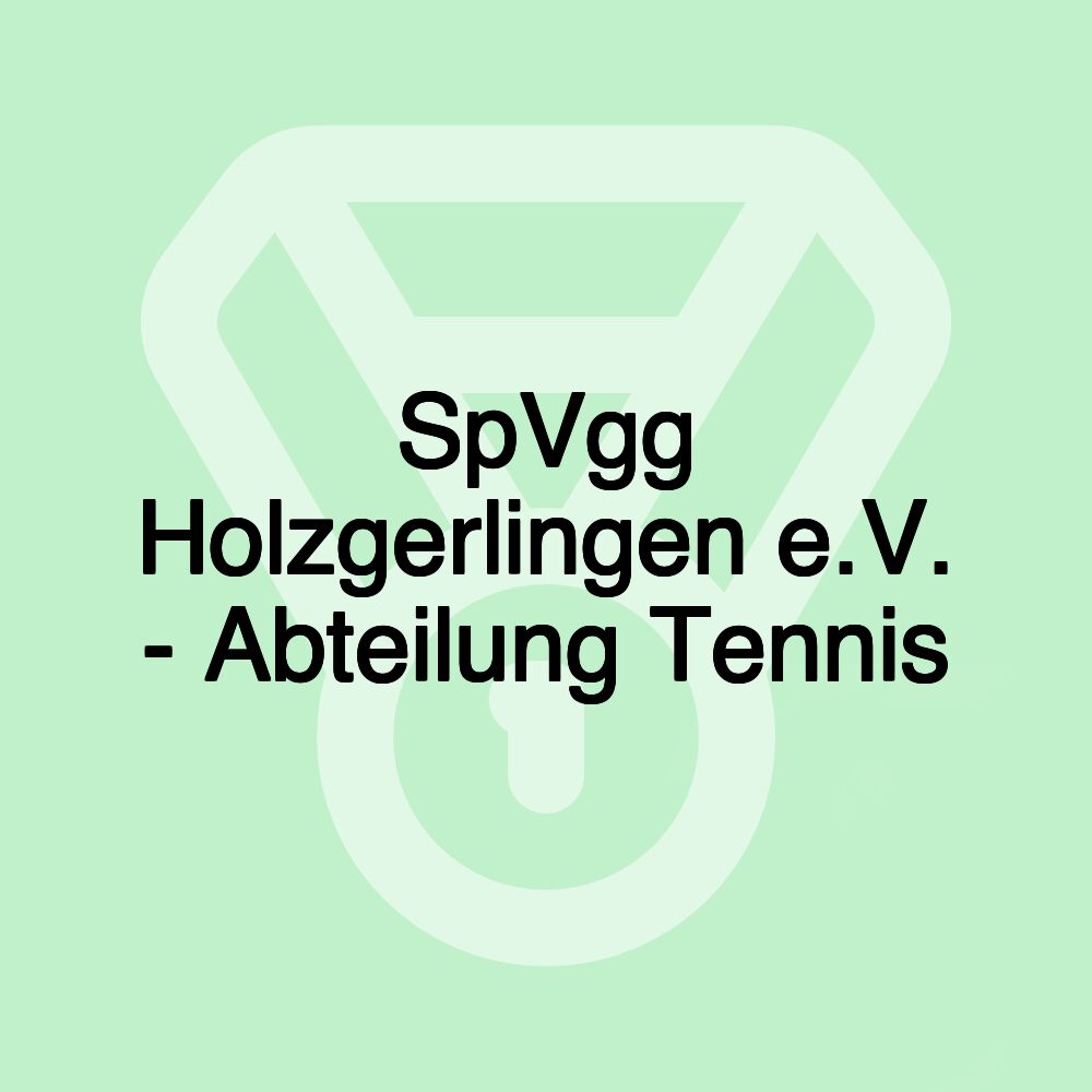 SpVgg Holzgerlingen e.V. - Abteilung Tennis