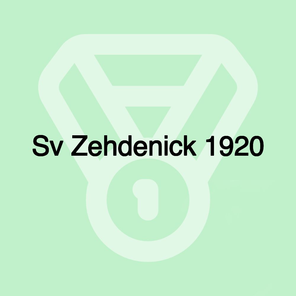 Sv Zehdenick 1920
