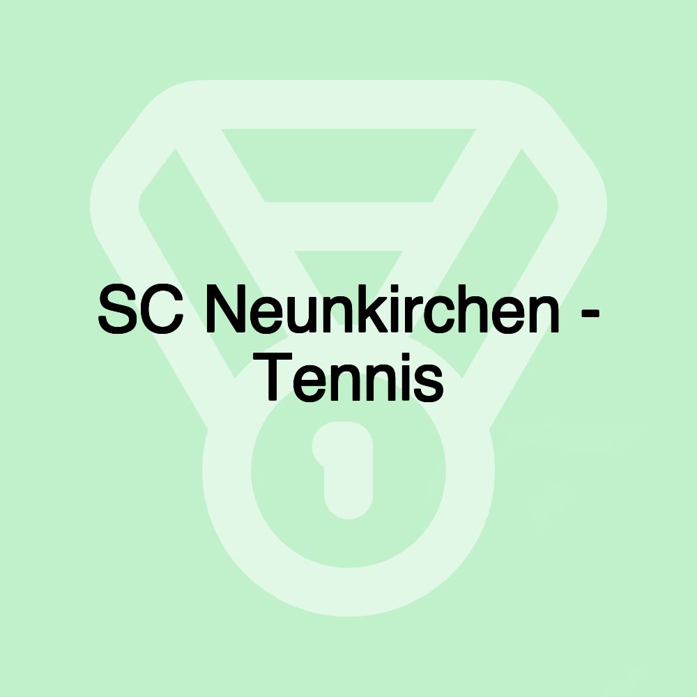 SC Neunkirchen - Tennis