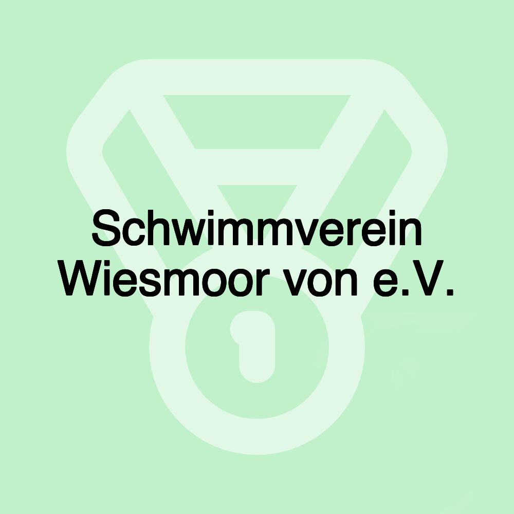 Schwimmverein Wiesmoor von e.V.