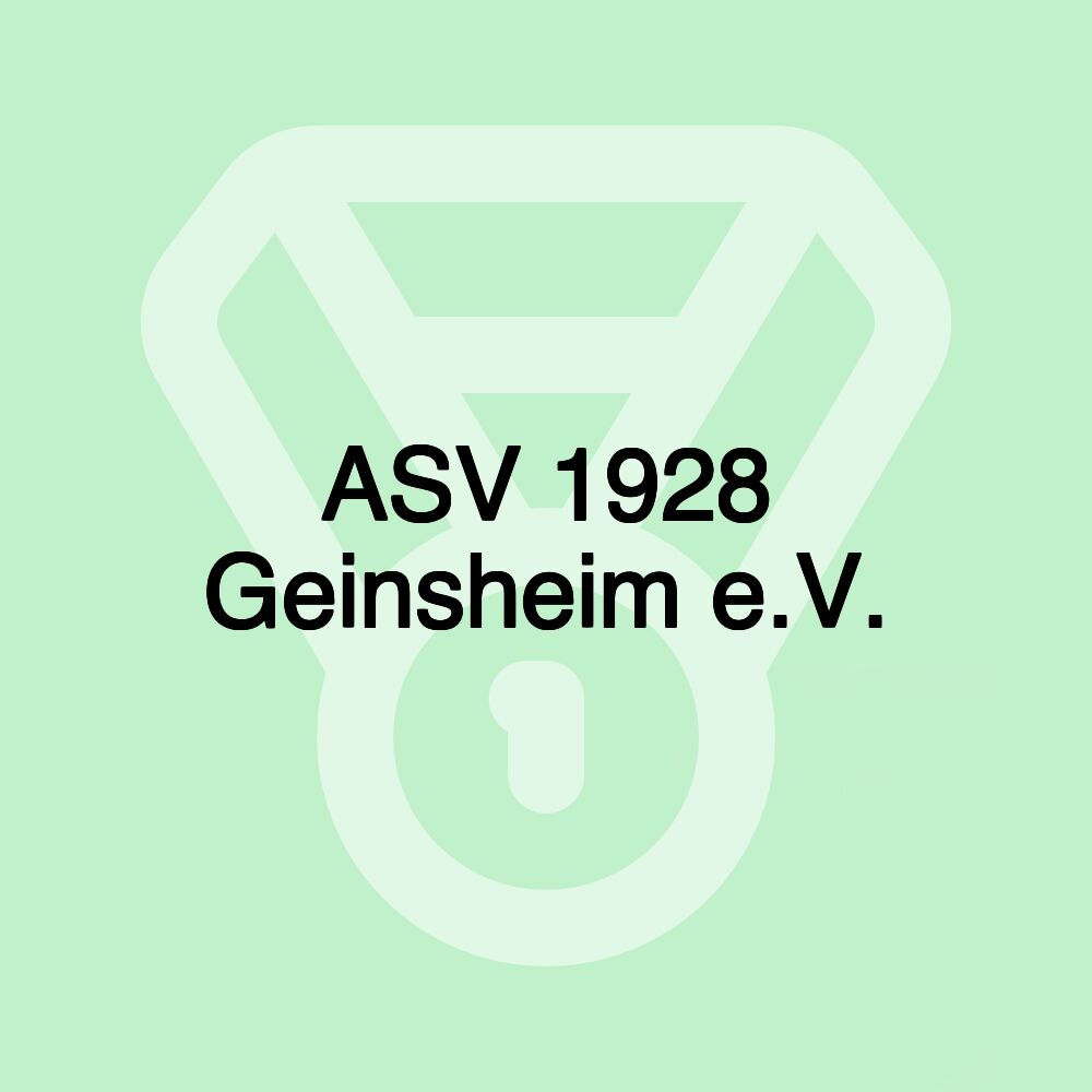 ASV 1928 Geinsheim e.V.