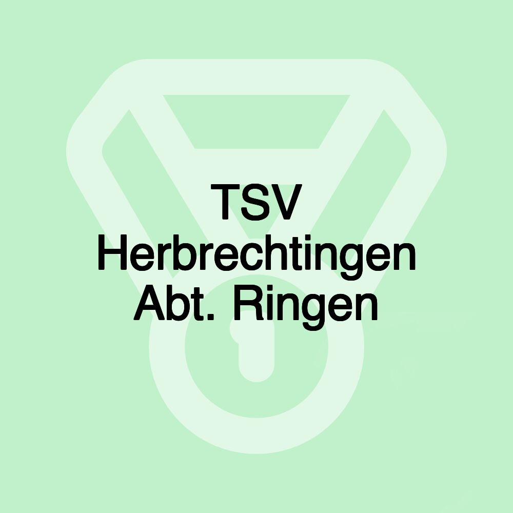 TSV Herbrechtingen Abt. Ringen TSV Herbrechtingen Abt. Ringen