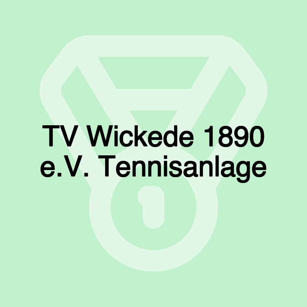 TV Wickede 1890 e.V. Tennisanlage