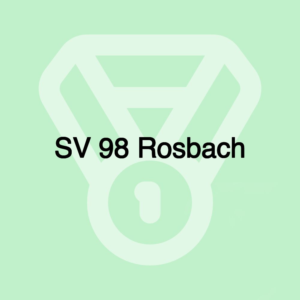SV 98 Rosbach SV 98 Rosbach