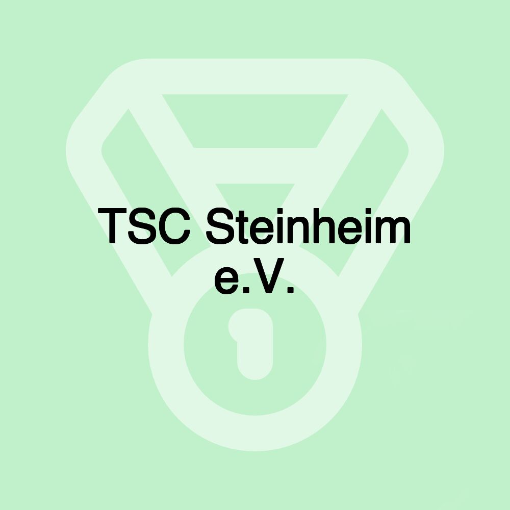 TSC Steinheim e.V. TSC Steinheim e.V.