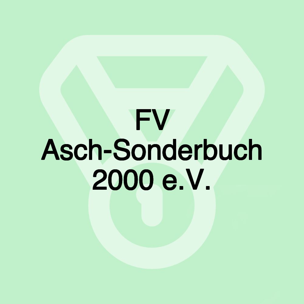 FV Asch-Sonderbuch 2000 e.V.