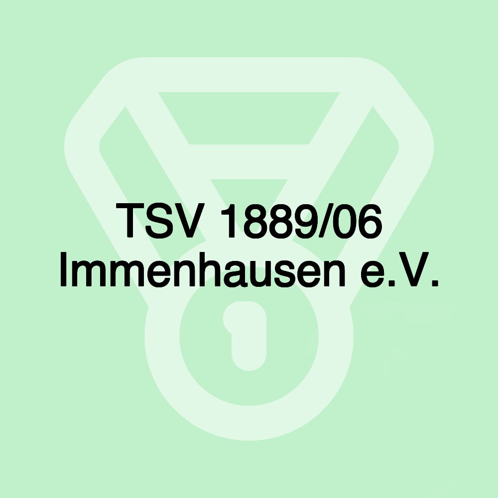 TSV 1889/06 Immenhausen e.V.