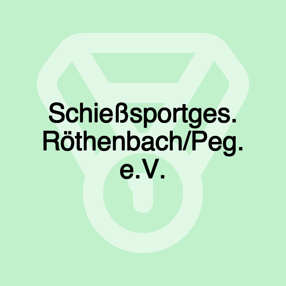 Schießsportges. Röthenbach/Peg. e.V.