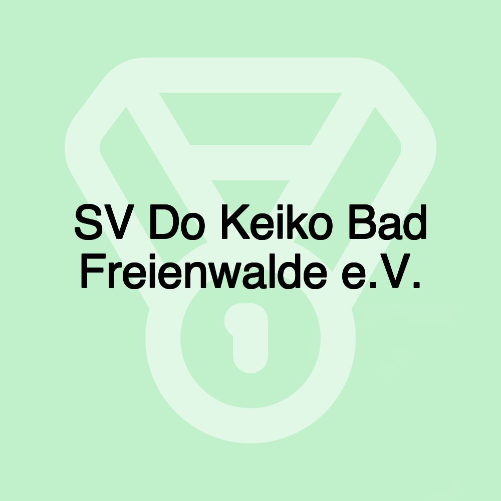SV Do Keiko Bad Freienwalde e.V.