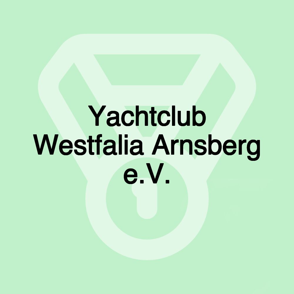 Yachtclub Westfalia Arnsberg e.V. Yachtclub Westfalia Arnsberg e.V.