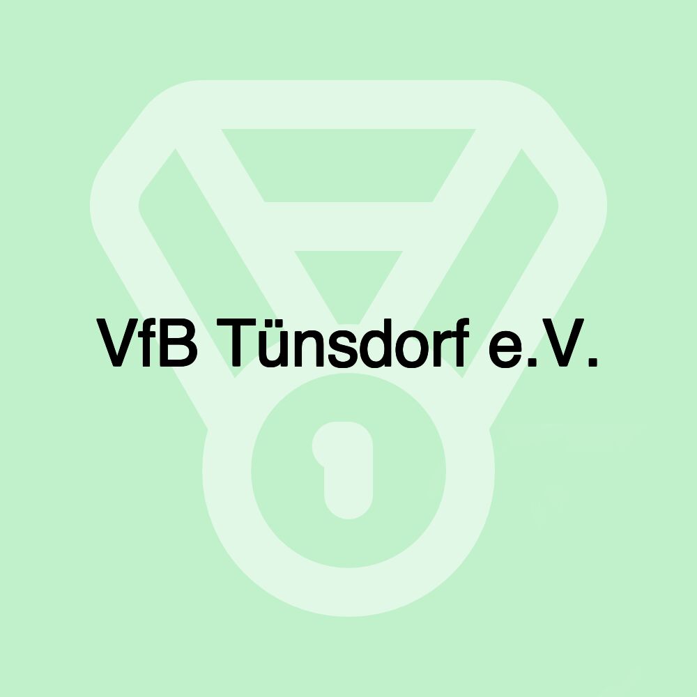 VfB Tünsdorf e.V. VfB Tünsdorf e.V.