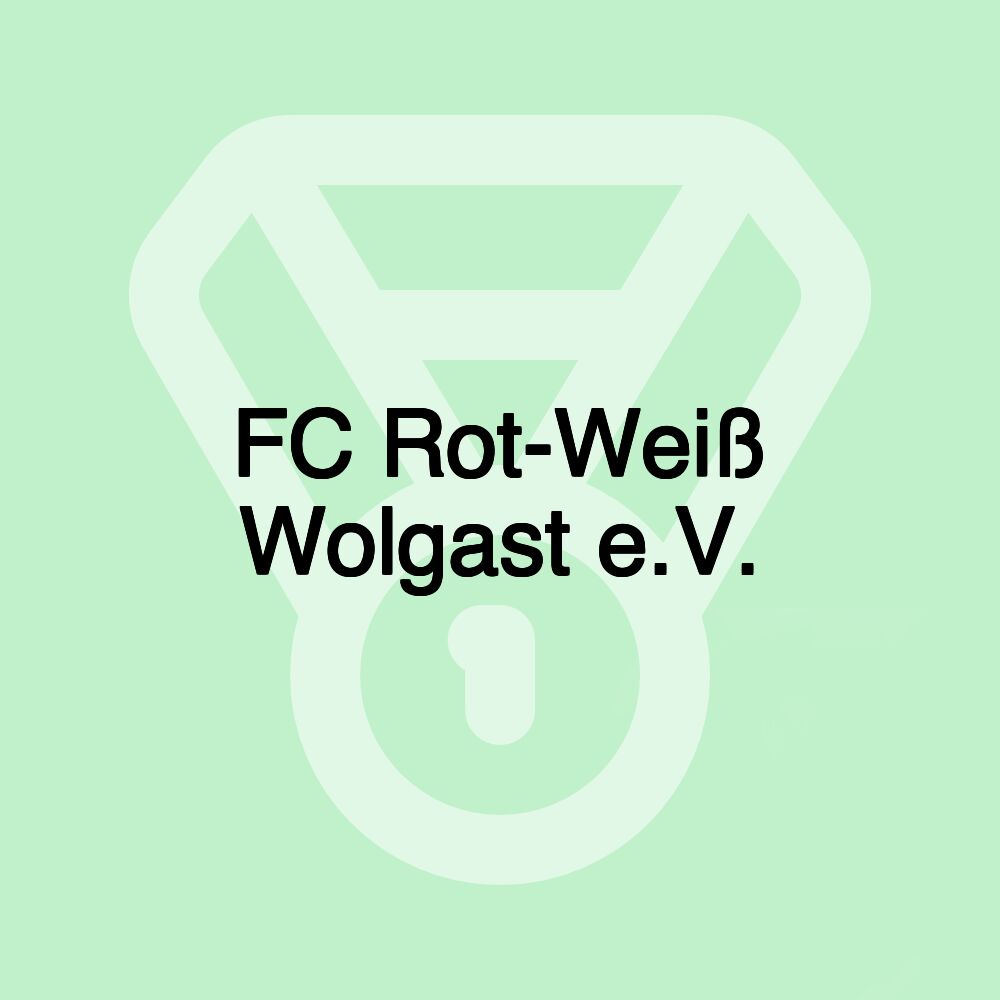 FC Rot-Weiß Wolgast e.V.