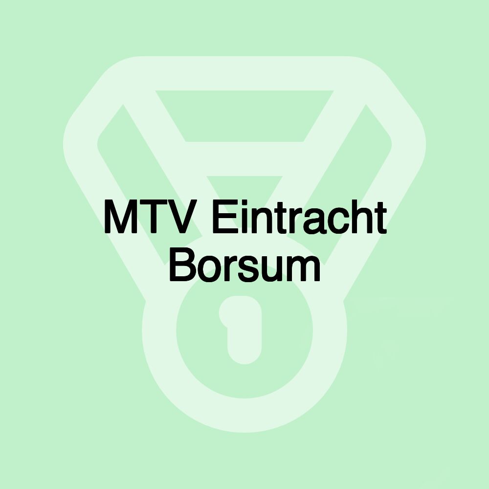 MTV Eintracht Borsum MTV Eintracht Borsum